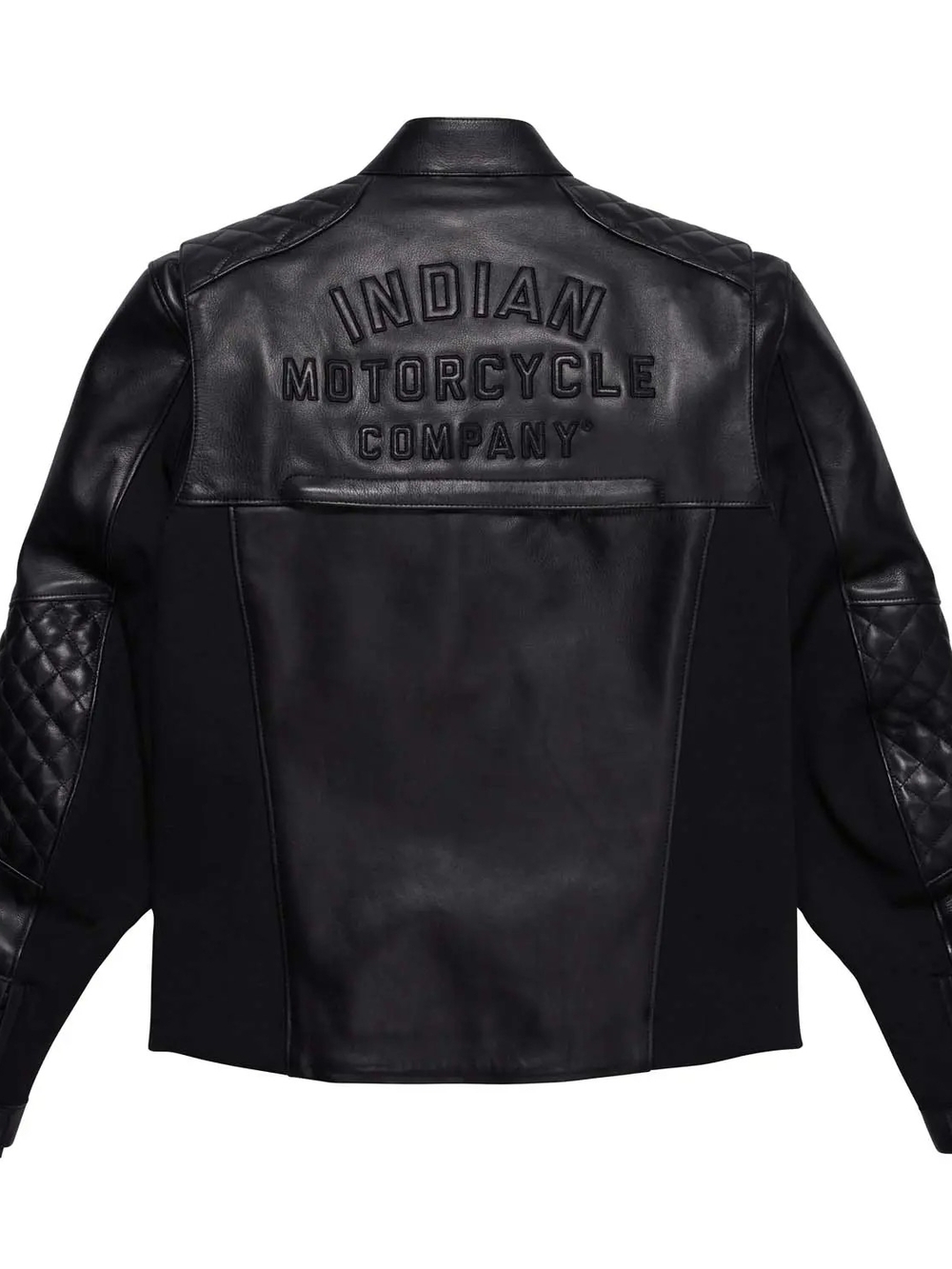 NEW WITH TAGS Indian Motorcycle Company Men's Black Leather Jacket